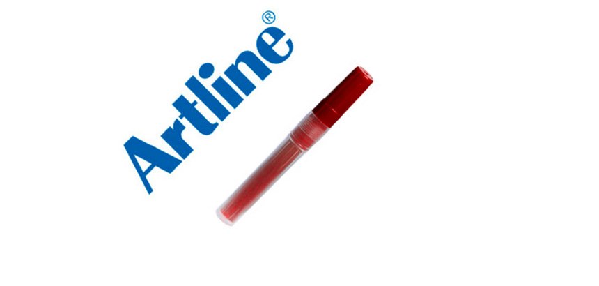 Recambio rotulador artline ek-573a clix pizarra rojo