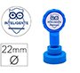 Sello artline emoticono inteligente color azul 22 mm diametro