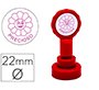Sello artline emoticono precioso color rosa 22 mm diametro