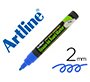 Rotulador artline pizarra epd-4 color azul opaque ink board punta redonda 2 mm