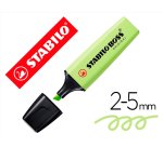 Rotulador stabilo boss fluorescente 70 pastel chispa de lima