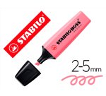 Rotulador stabilo boss fluorescente 70 pastel rosa cerezo en flor