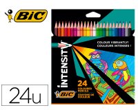 Lapices de colores intensity caja de 24 unidades colores surtidos