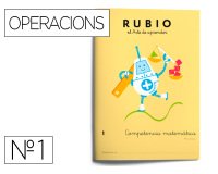 Cuaderno rubio competencia matematica nº1