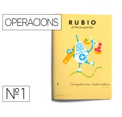 Cuaderno rubio competencia matematica nº1