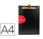 Porta-bloc A4 Exaboard Exactive - Negro