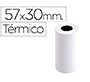 Papel térmico Exacompta 57 x Ø 30 x 12 mm x 9m 55g 40642E 1 copia SBPA FSC con impresión en reverso FSC