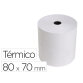 Papel térmico Exacompta 80 x Ø 70 x 12 mm x 72m 55g 43821E 1 copia SBPA FSC con impresión en reverso FSC