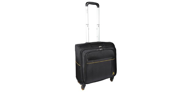 Maleta 4 ruedas Pilot case para ordenador 15,6 Exactive® - Negro