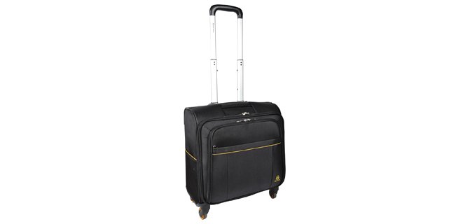 Maleta 4 ruedas Pilot case para ordenador 15,6 Exactive® - Negro