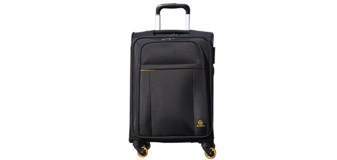 Maleta de cabina 4 ruedas para portaril 15,6 Exactive® - Negro