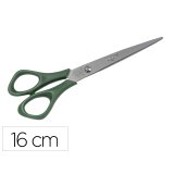 Tijera oficina faibo acero inoxidable 16 cm empuñadura ergonomica
