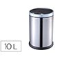 Papelera metalica q-connect con sensor automatico capacidad 10 litros