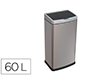 Papelera metalica q-connect con sensor automatico capacidad 60 litros 630x270x400 mm