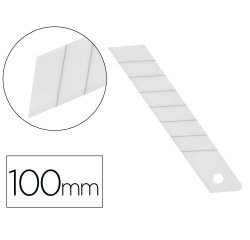 Repuesto cuter q-connect ancho para modelos kf17106/kf14387 cuchilla ceramica 18 mm blister 5 unidades