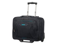 Maletín Samsonite con ruedas american tourister work para portatil de 15,6\" y compartimento para ropa color
