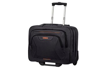 Maletín Samsonite con ruedas american tourister work para portatil de 15,6\" y compartimento para ropa color