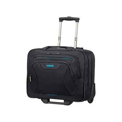 Maletín Samsonite con ruedas american tourister work para portatil de 15,6\" y compartimento para ropa color