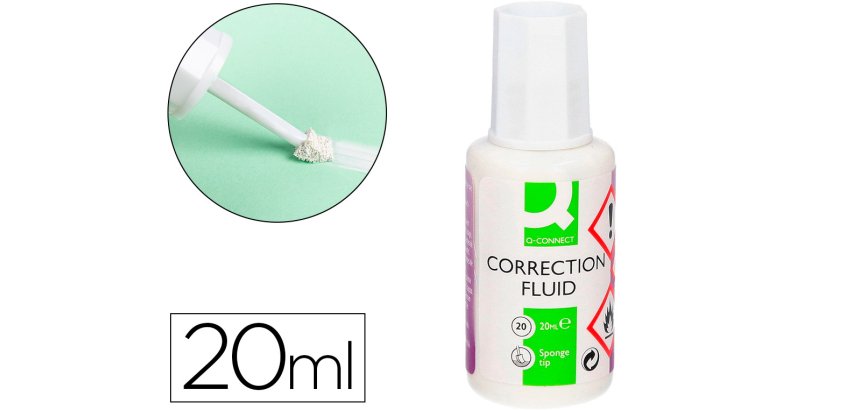 Corrector q-connect aplicador espuma bote 20 ml