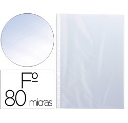 Funda multitaladro q-connect folio 80 mc piel de naranja caja de 1400 unidades
