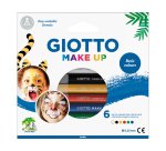 Set giotto make up 6 lapices cosmeticos colores clasicos