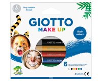 Set giotto make up 6 lapices cosmeticos colores clasicos
