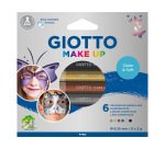 Set giotto make up 6 lapices cosmeticos colores metalicos