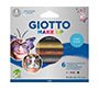 Set giotto make up 6 lapices cosmeticos colores metalicos