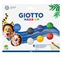 Set giotto make up pintura facial 6 botes 5 ml colores clasicos