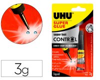 Pegamento uhu instantaneo control tecnologia stop 3 gr