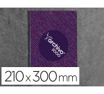 Expositor mural archivo 2000 premium poliestireno transparente con adhesivo din a4 vertical 210x300 mm