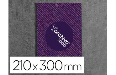 Expositor mural archivo 2000 premium poliestireno transparente con adhesivo din a4 vertical 210x300 mm