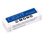 Goma de borrar tombow mono light polimera caucho pvc especial para borrado delicado