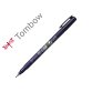 Rotulador tombow fudenosuke tinta base de agua punta pincel dura negro