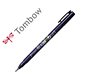 Rotulador tombow fudenosuke tinta base de agua punta pincel dura negro