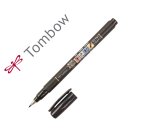 Rotulador tombow fudenosuke tinta base de agua punta pincel blanda negro