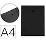 Carpeta liderpapel dossier broche polipropileno din a4 formato vertical con fuelle negro opaco