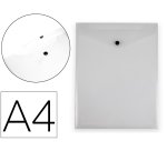 Carpeta liderpapel dossier broche polipropileno din a4 formato vertical con fuelle transparente