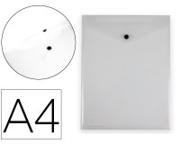 Carpeta liderpapel dossier broche polipropileno din a4 formato vertical con fuelle transparente