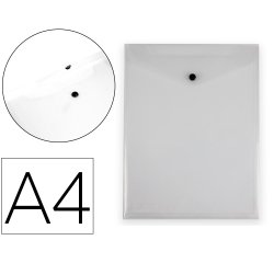 Carpeta liderpapel dossier broche polipropileno din a4 formato vertical con fuelle transparente