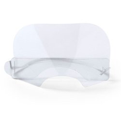 Pantalla protectora buconasal leiban con protector para barbilla material pet 17x8,5 cm