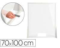 Pantalla de proteccion q-connect carton formato vertical 70x100 cm