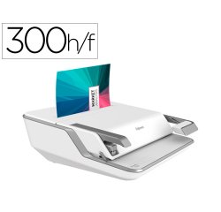 Encuadernadora para canutillo fellowes lyra 3 en 1 perfora hasta 20h a4 encuaderna 300h grapa 30h taladra 2 y 4