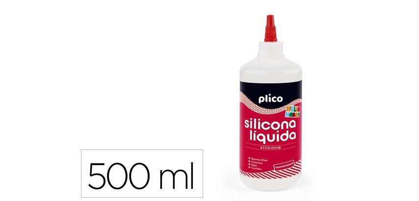 Silicona liquida plico bote de 500 ml