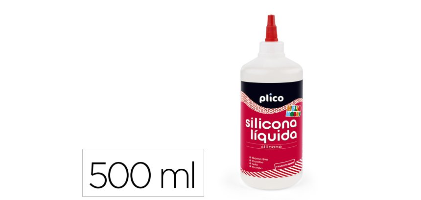 Silicona liquida plico bote de 500 ml
