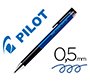 Boligrafo pilot synergy point retractil sujecion de caucho tinta gel 0,5 mm azul