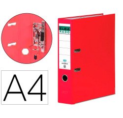 Archivador de palanca elba rado chic carton forrado pvc con rado lomo de 80 mm