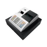 Registradora ecr sampos er-057 s blanca 14 departamentos display vfd antireflejos conforme