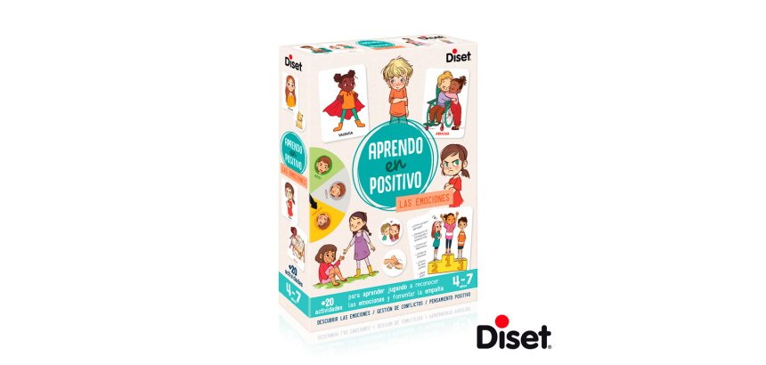 Juego diset aprende en positivo las emociones