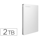 Disco duro externo toshiba canvio slim hdd 2,50\" 5.000 mbit/s usb 3.0 2 tb color blanco